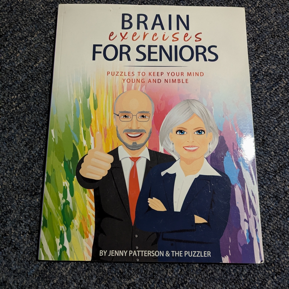 New Brain Exercises for Seniors Book
